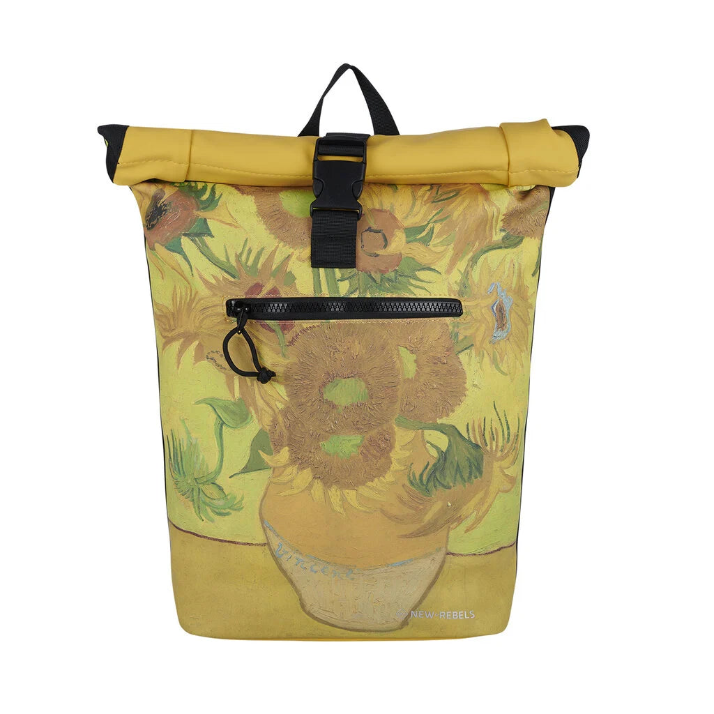 Σακίδιο πλάτης New Rebels Mart Art, Sunflower Rolltop