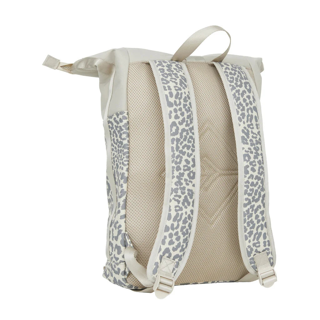 Σακίδιο πλάτης New Rebels Urban, Leopard New York Beige Rolltop