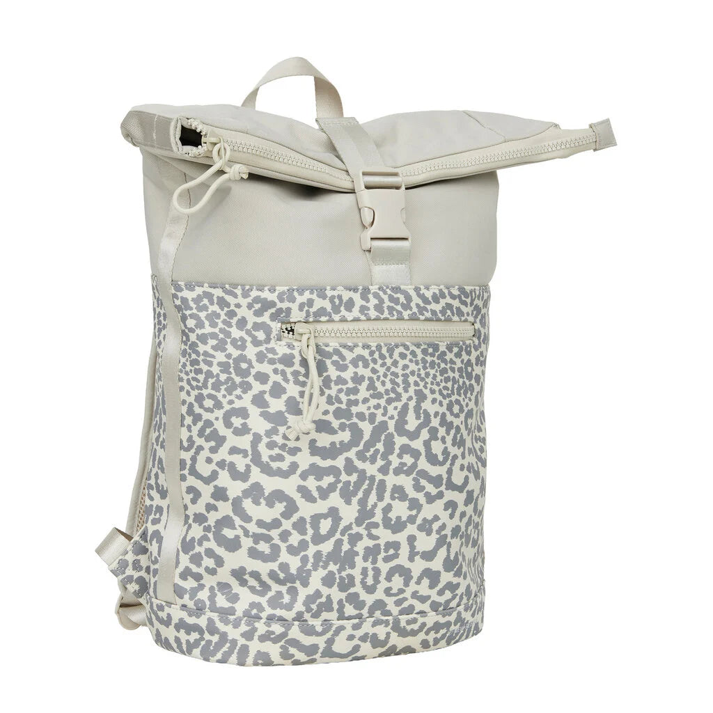 Σακίδιο πλάτης New Rebels Urban, Leopard New York Beige Rolltop