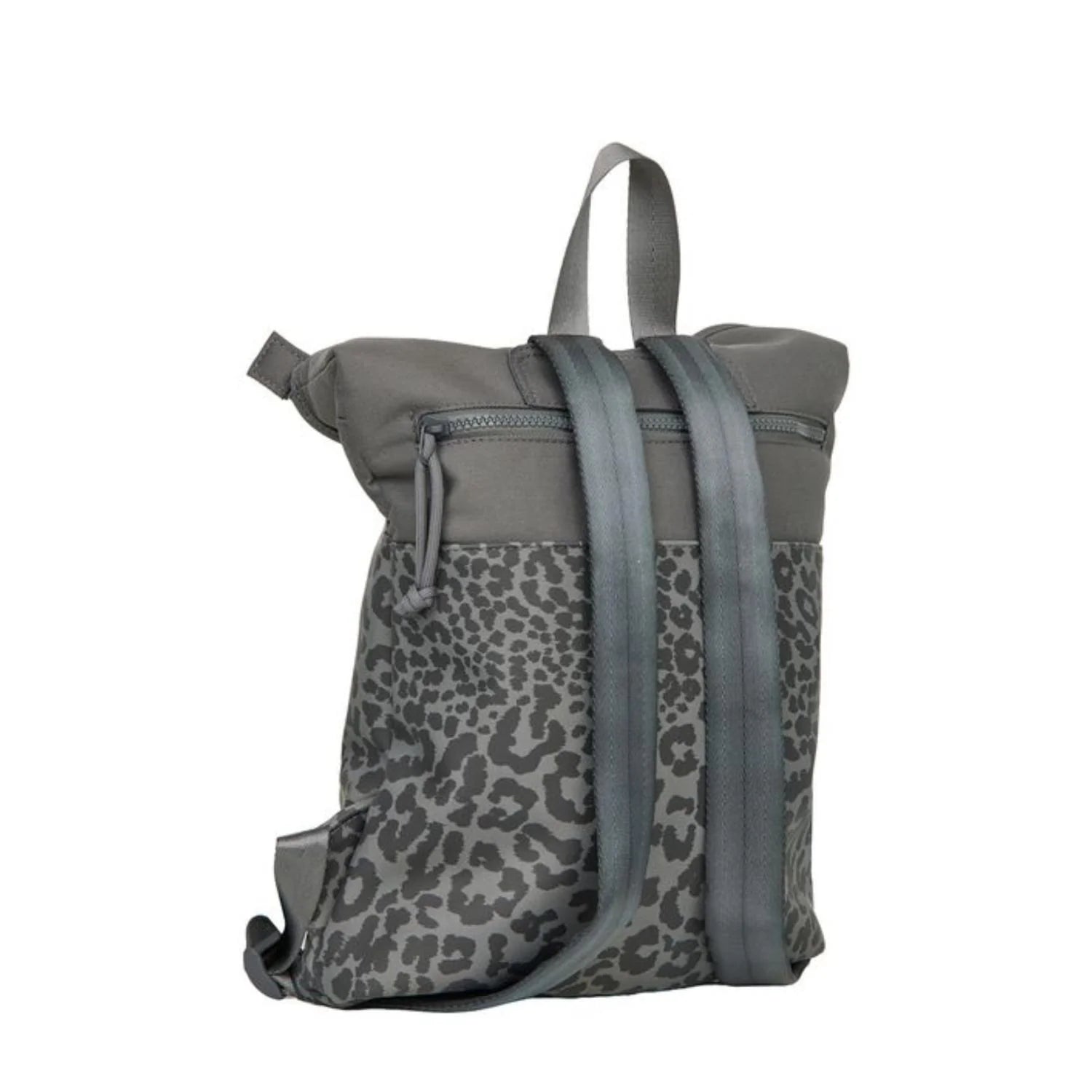 Σακίδιο πλάτης New Rebels Urban, Leopard Black Rolltop