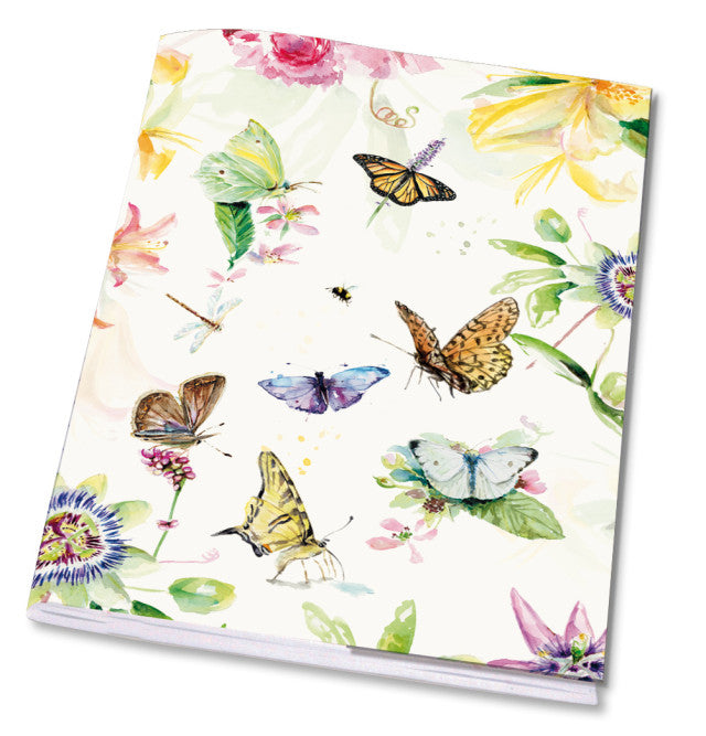 Τετράδιο Α5 καρφίτσα - Passion for Butterflies