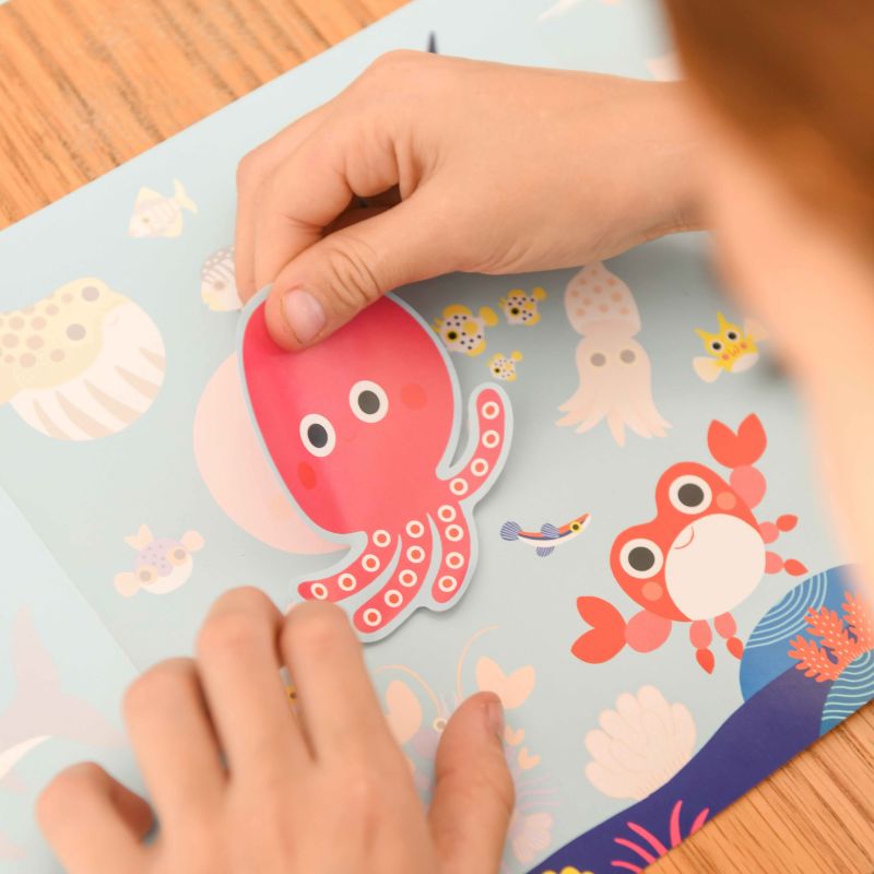 Sticker box με 100 αυτοκόλλητα - Άγρια Ζώα