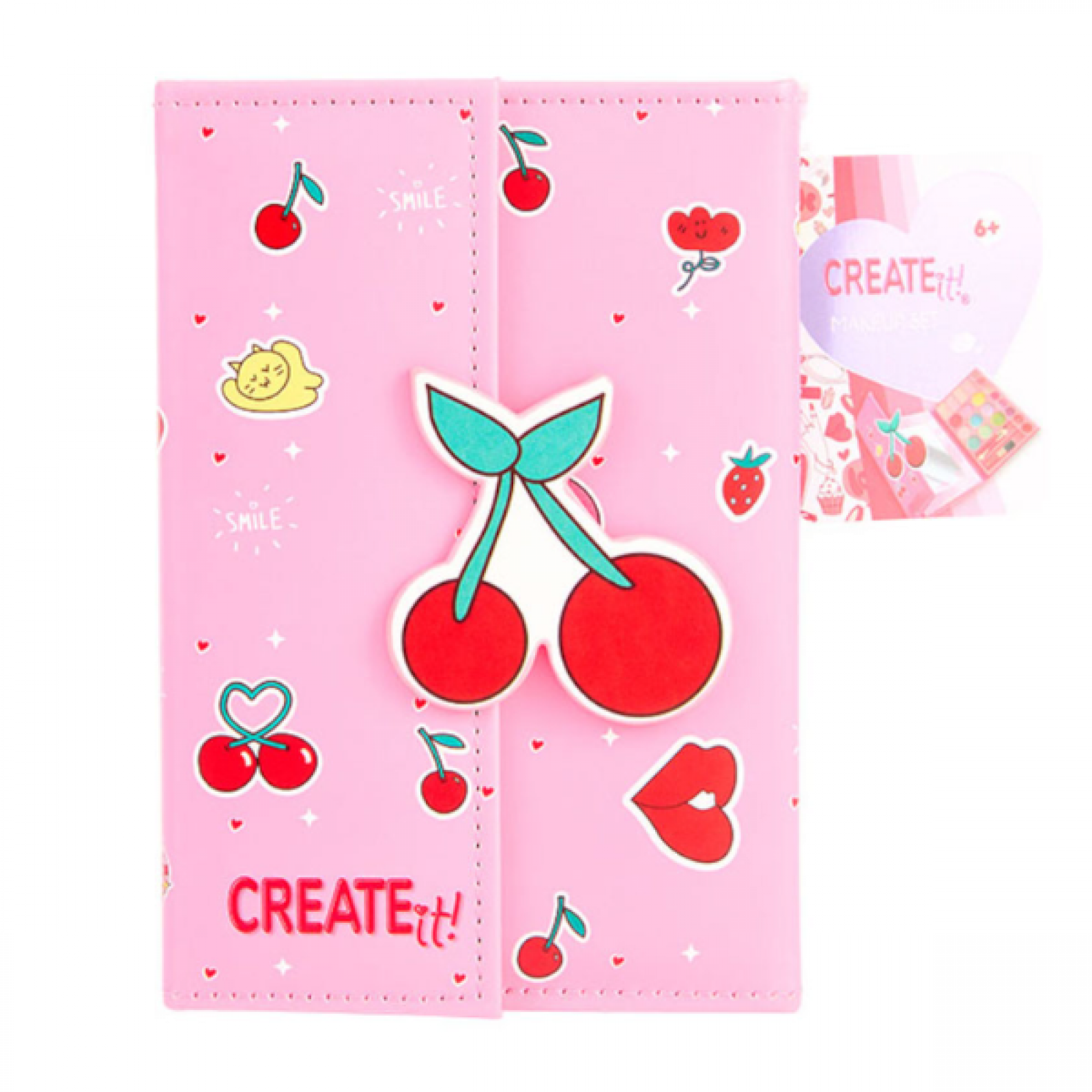 Σετ μακιγιάζ - Βιβλίο με μαγνητικό κλείσιμο “Cherry”