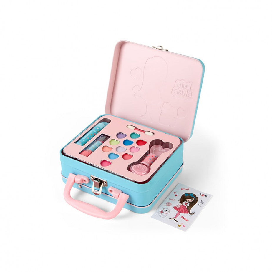Σετ μακιγιάζ - Lulu Blush σε μεταλλικό βαλιτσάκι