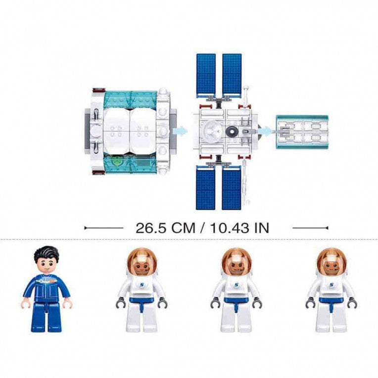 Τουβλάκια -Σετ συναρμολόγησης "Space Station Core Module"