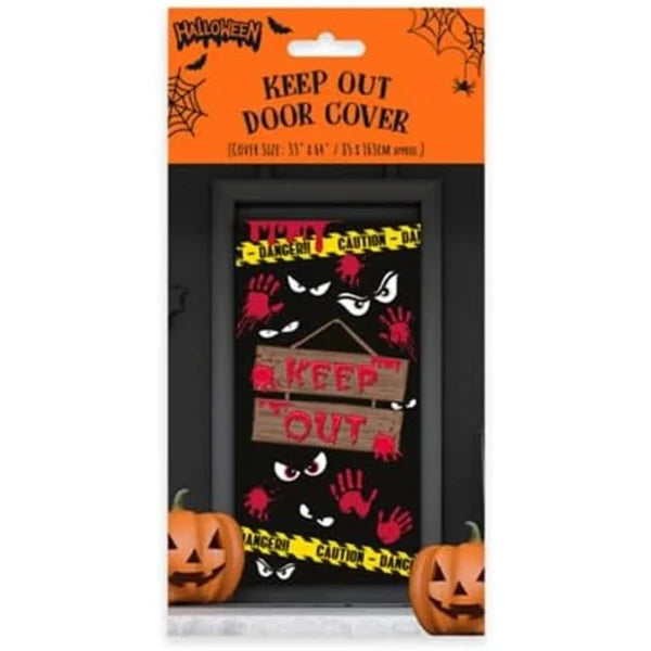 Halloween - Deco πόρτας "Keep οut"