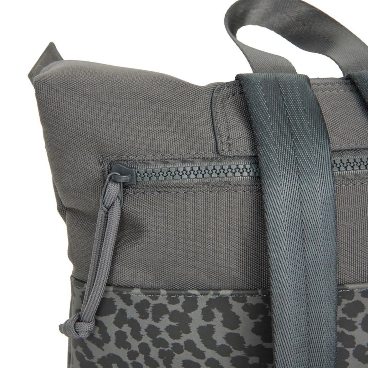 Σακίδιο πλάτης New Rebels Urban, Leopard Black Rolltop