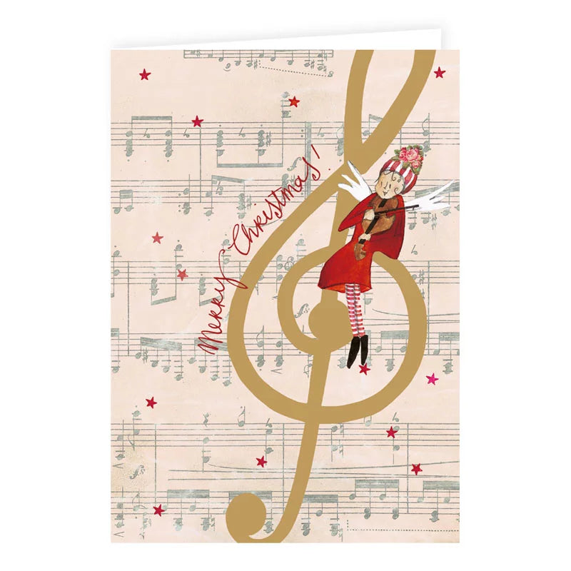 Ευχετήρια κάρτα "Μουσικό Κλειδί"