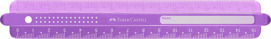 Χάρακας 15cm Sparkle Faber-Castell