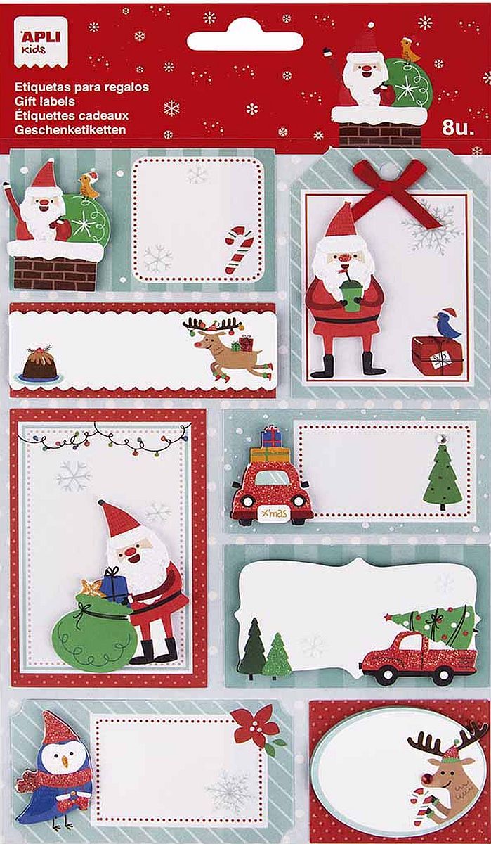 Χριστουγεννιάτικες ετικέτες για δώρα - Hello Santa