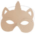 Αποκριάτικη μάσκα μονόκερος από papier mache