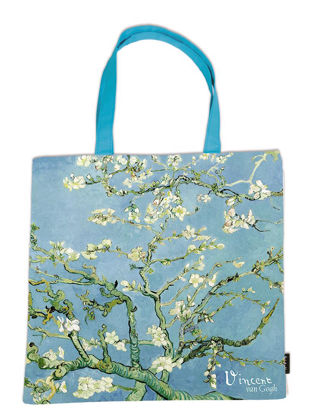 Shopping bag-art Van Gogh Αμυγδαλιά