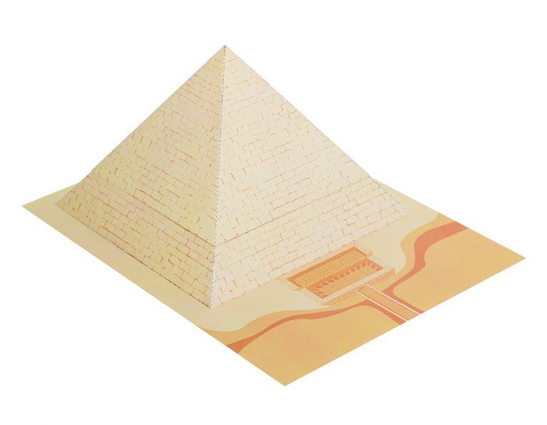 Κατασκευάζω πυραμίδα από χαρτί