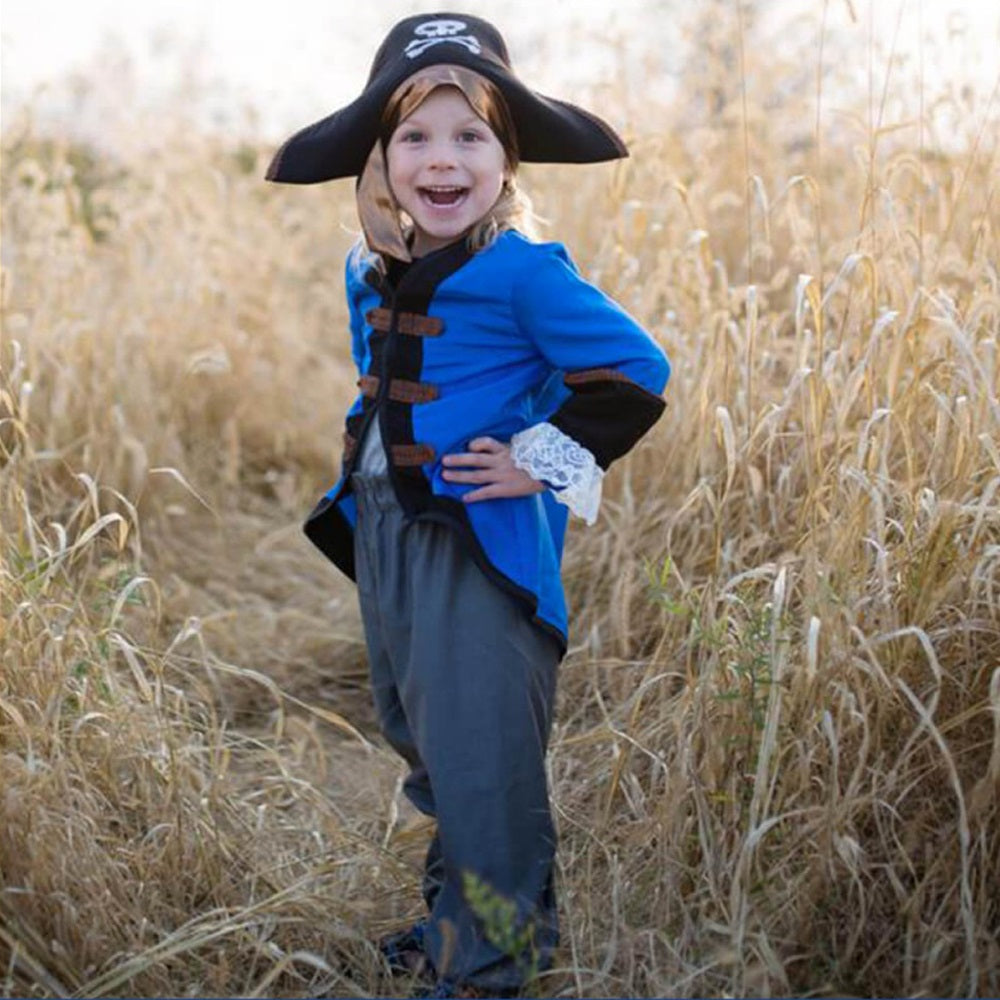 Αποκριάτικη στολή με καπέλο "Πειρατής" (4-6 ετών)