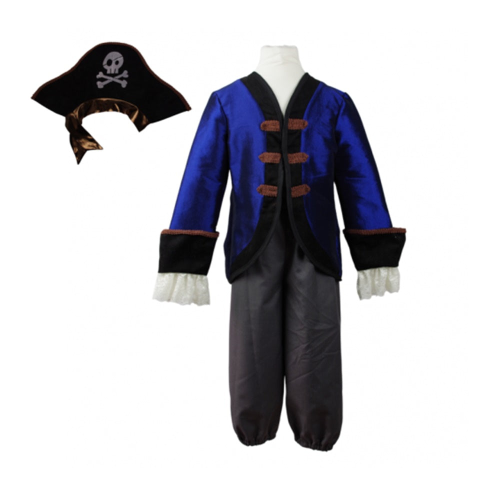 Αποκριάτικη στολή με καπέλο "Πειρατής" (6-8 ετών)