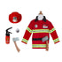 Αποκριάτικη στολή "Πυροσβέστης" με αξεσουάρ (2-4 ετών)