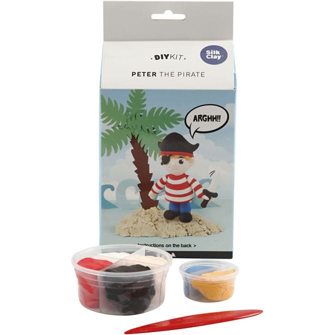 Πειρατής από Silk Clay