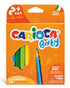 Ξυλομπογιές Carioca Baby 2+ (10 χρώματα)