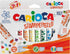 Μαρκαδόροι Carioca Stamperello 12 χρώματα
