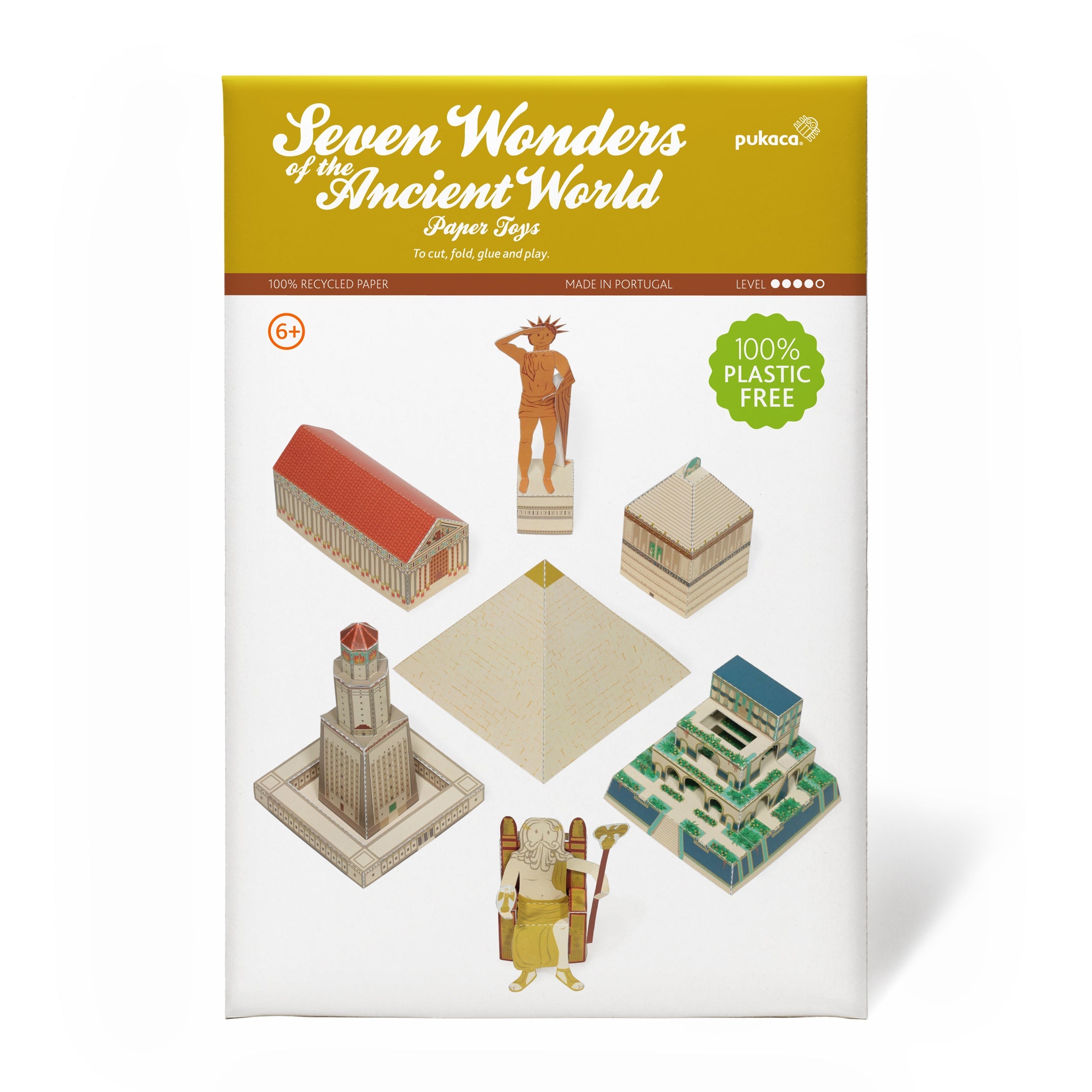 Κατασκευάζω επιτραπέζιο παιχνίδι από χαρτί- Seven Wonders of the Ancient World Paper Toy