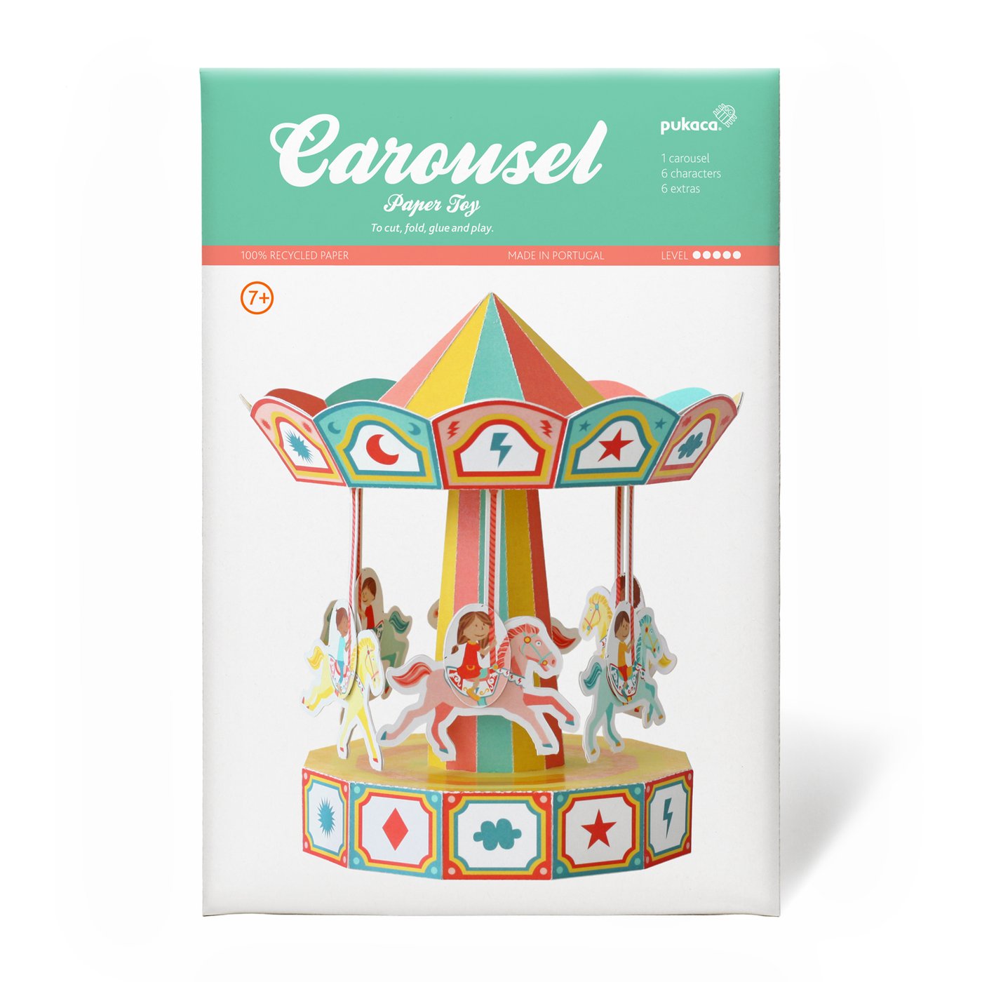 Κατασκευάζω carousel από χαρτί