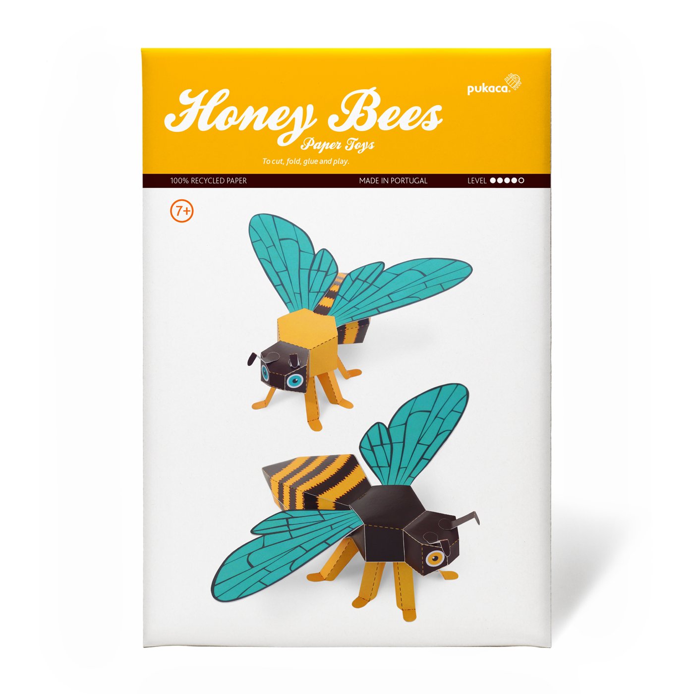 Κατασκευάζω μέλισσες από χαρτί