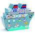 Επιτραπέζιο παιχνίδι "Ναυμαχία" σε κουτί καράβι