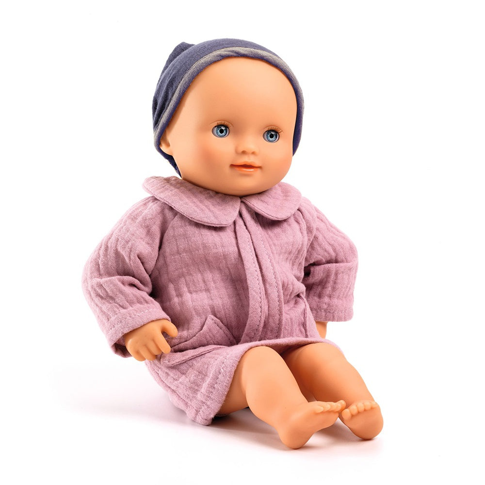 Κούκλα βινυλίου μωρό "Dalhia Purple" 32 εκ.