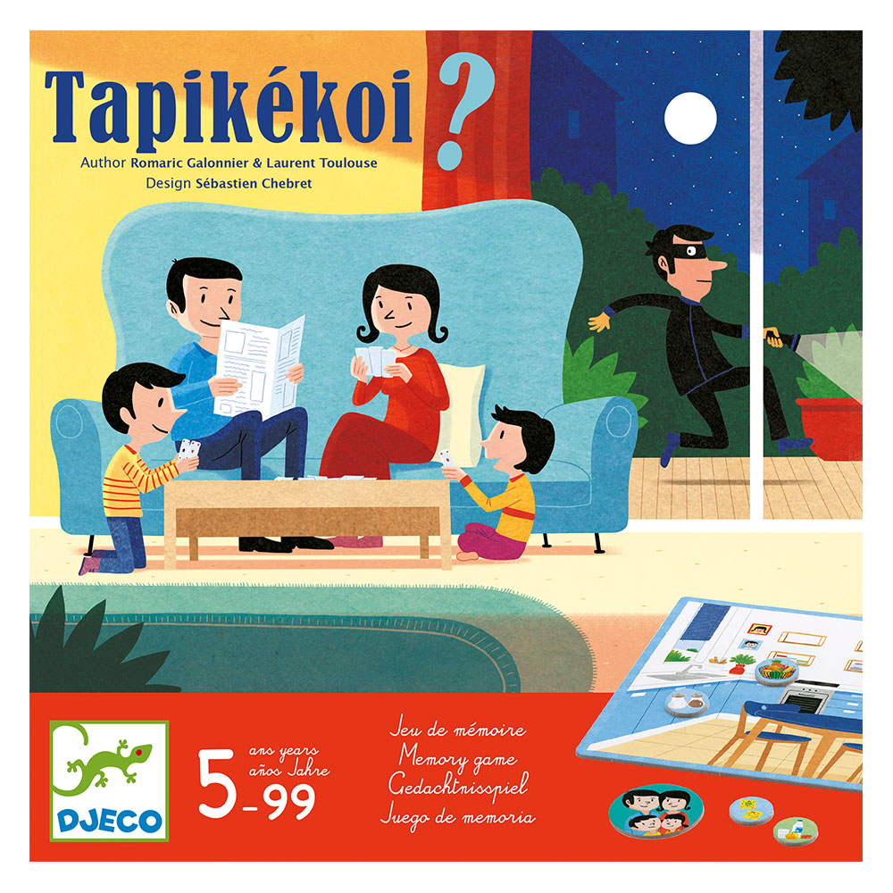 Επιτραπέζιο παιχνίδι "Tapikekoi - Βρείτε τα κλεμμένα αντικείμενα"
