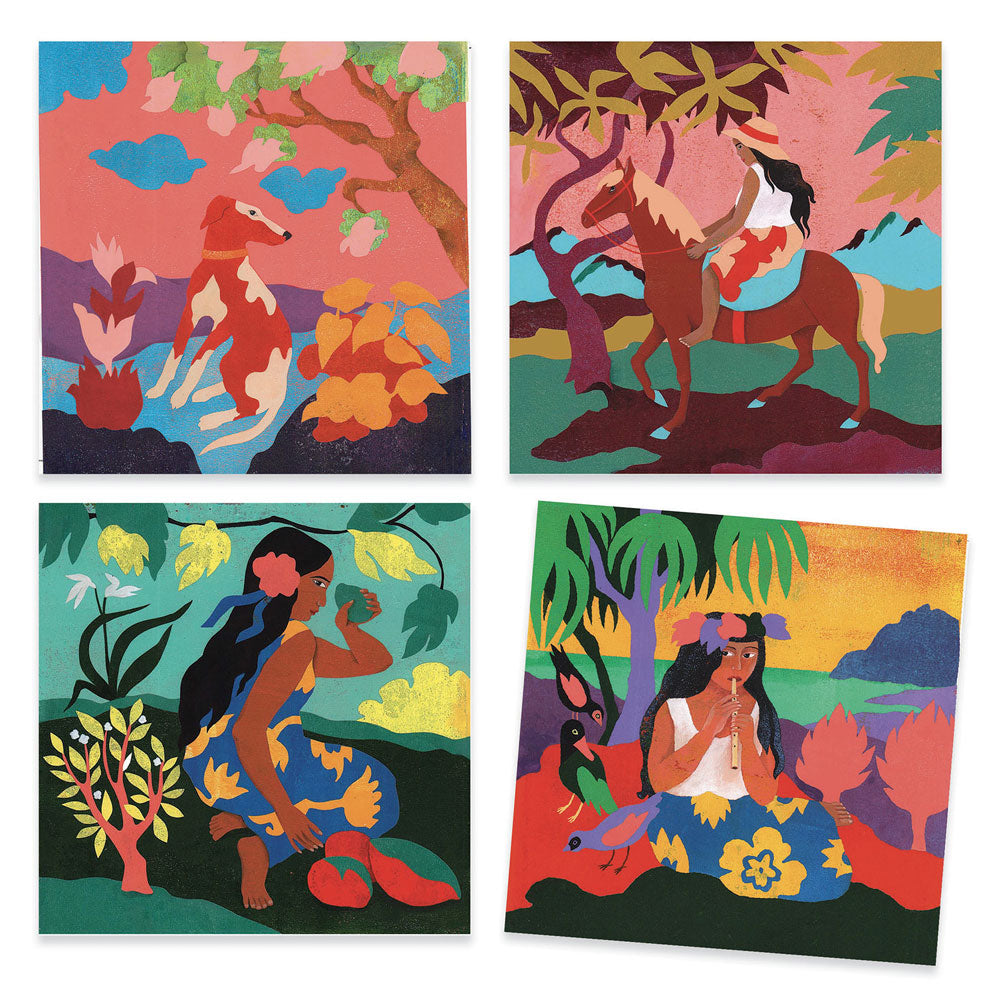Inspired by - Ζωγραφική - "Gauguin - Πολυνησία"