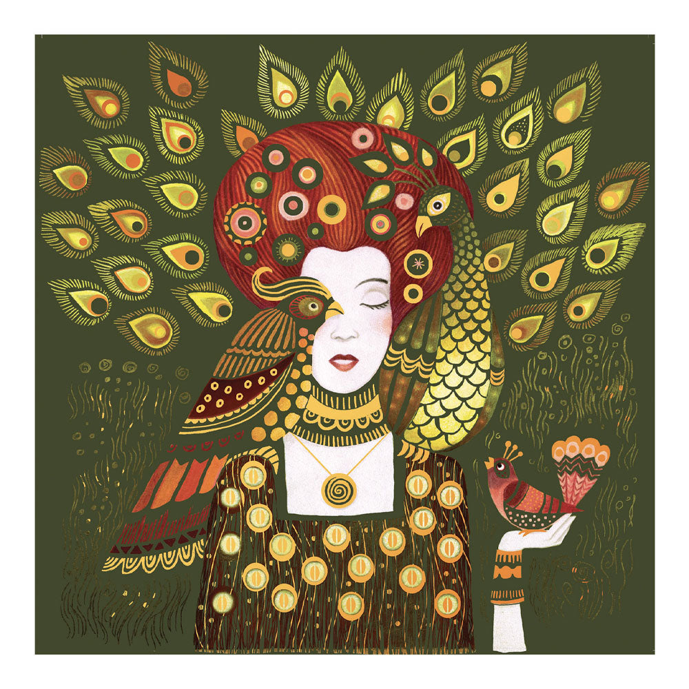 Inspired by - Scratch - "Klimt, Χρυσές Θεότητες"