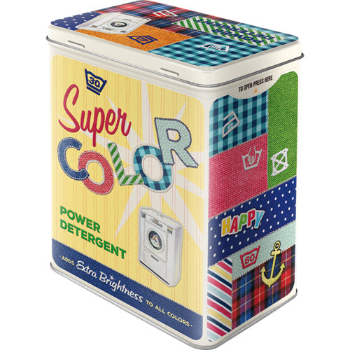 Nostalgic μεταλλικό κουτί "Super Color"