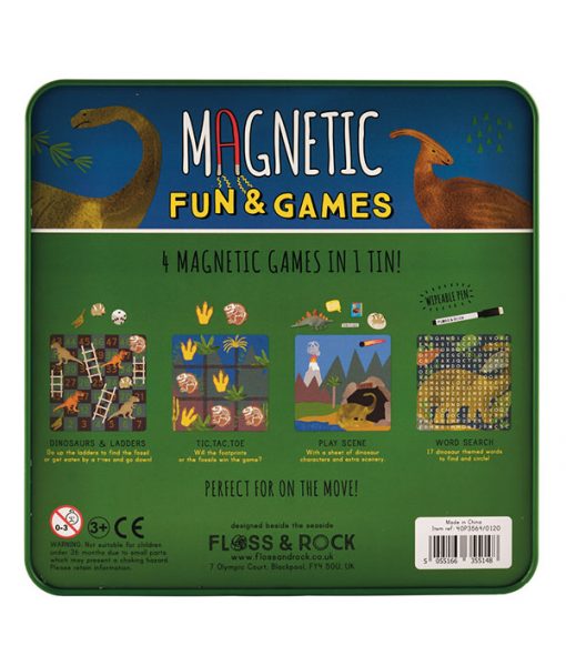 Μαγνητικά Παιχνίδια 4 σε 1 - Δεινόσαυροι