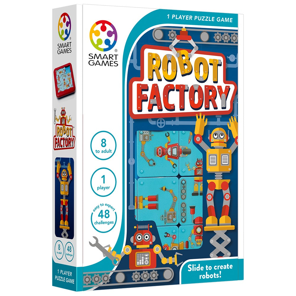 Smartgames επιτραπέζιο "Εργοστάσιο Ρομπότ"