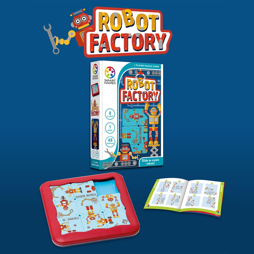 Smartgames επιτραπέζιο "Εργοστάσιο Ρομπότ"