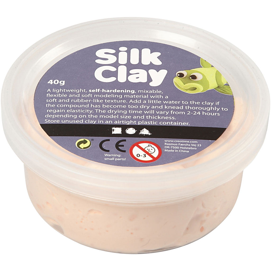 Silk clay μπεζ, 40 γρ.