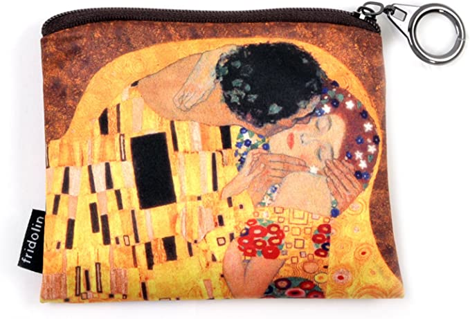 Πορτοφόλι με φερμουάρ "Το Φιλί" του Klimt
