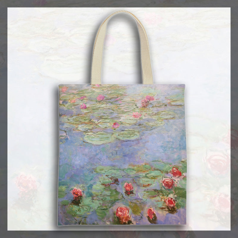 Shopping bag-art "Νούφαρα" Claude Monet