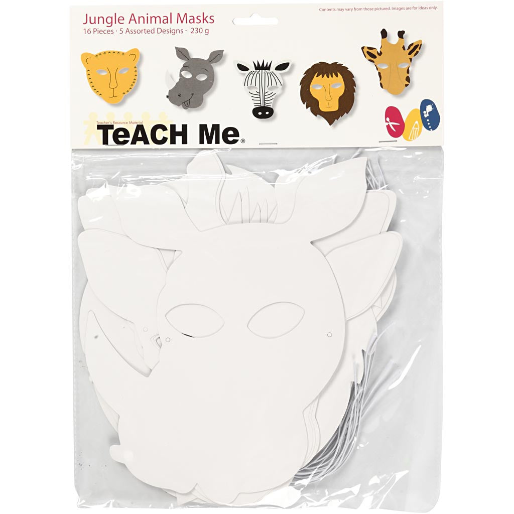 Μάσκες Ζώα της ζούγλας "Teach me"