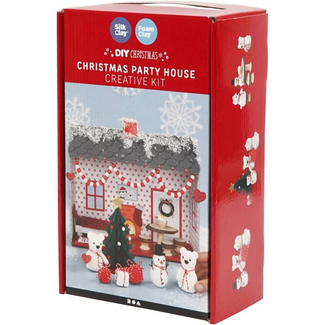 Χριστουγεννιάτικο Creative box - Christmas party house