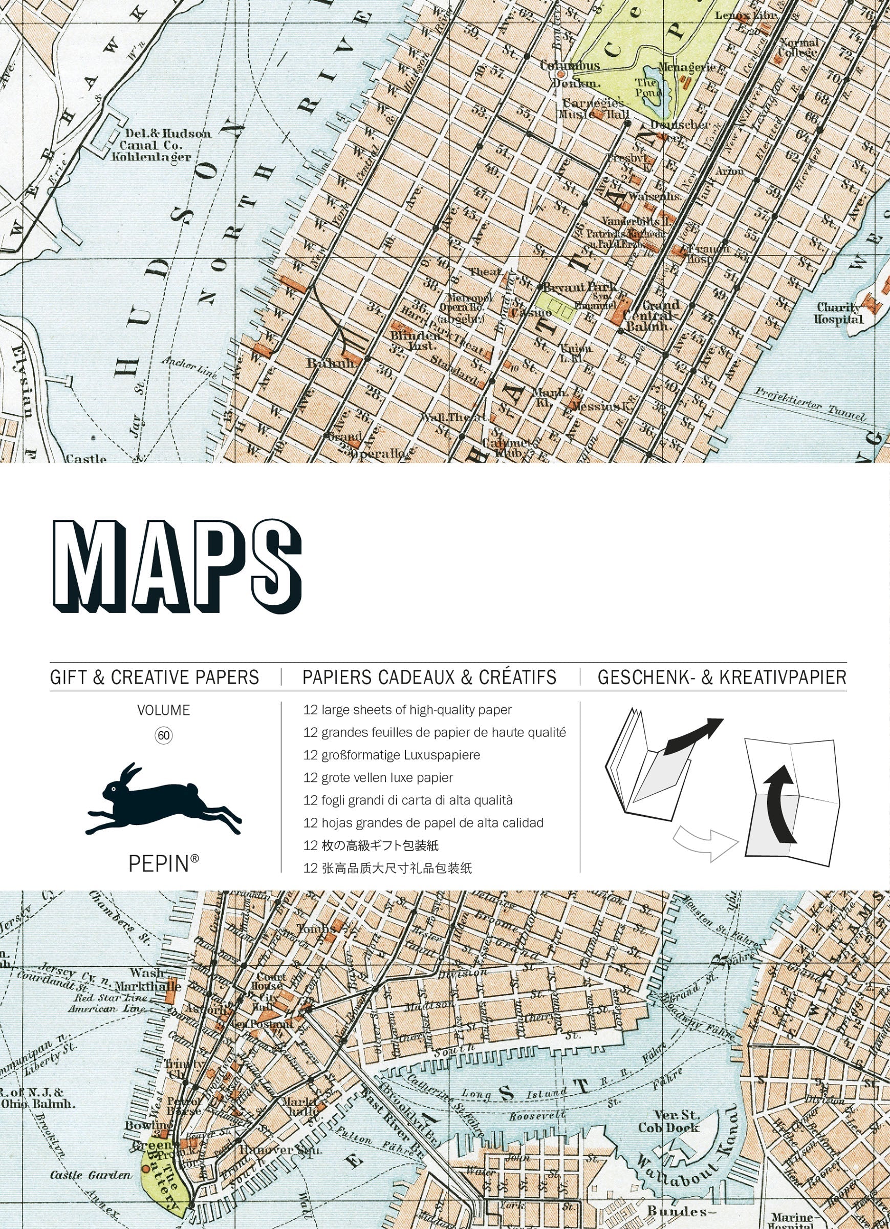 Gift & creative papers - Maps