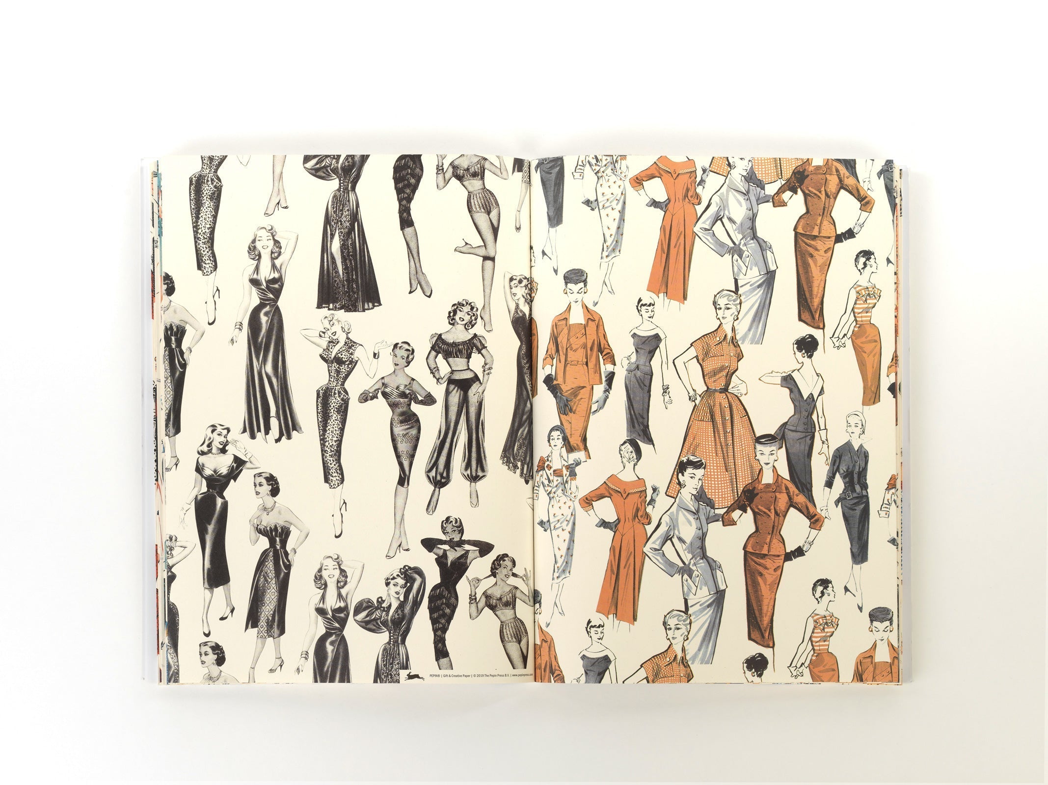 Gift & creative papers - 1950s Fashion