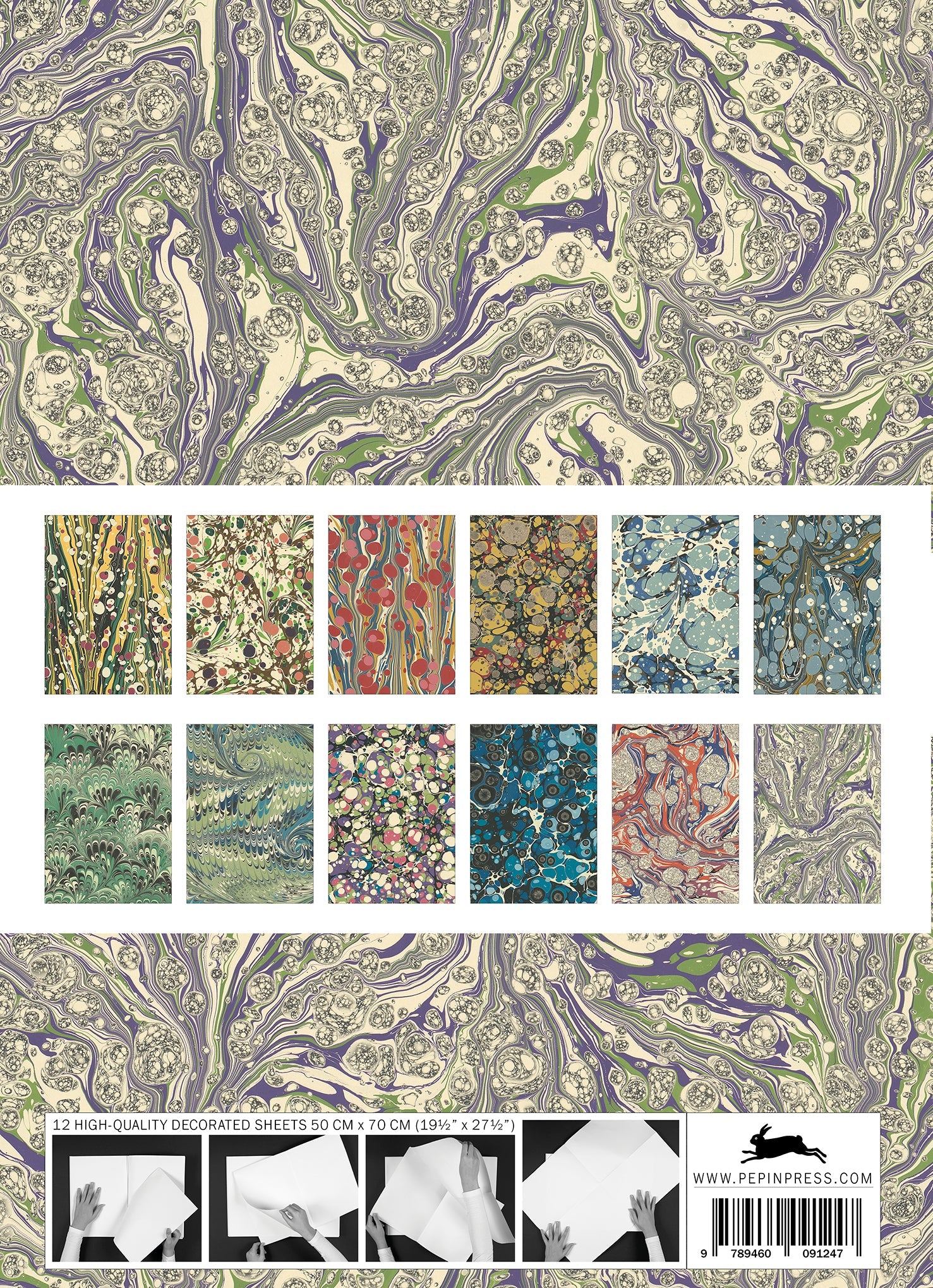 Gift & creative papers - Marbled Paper Designs