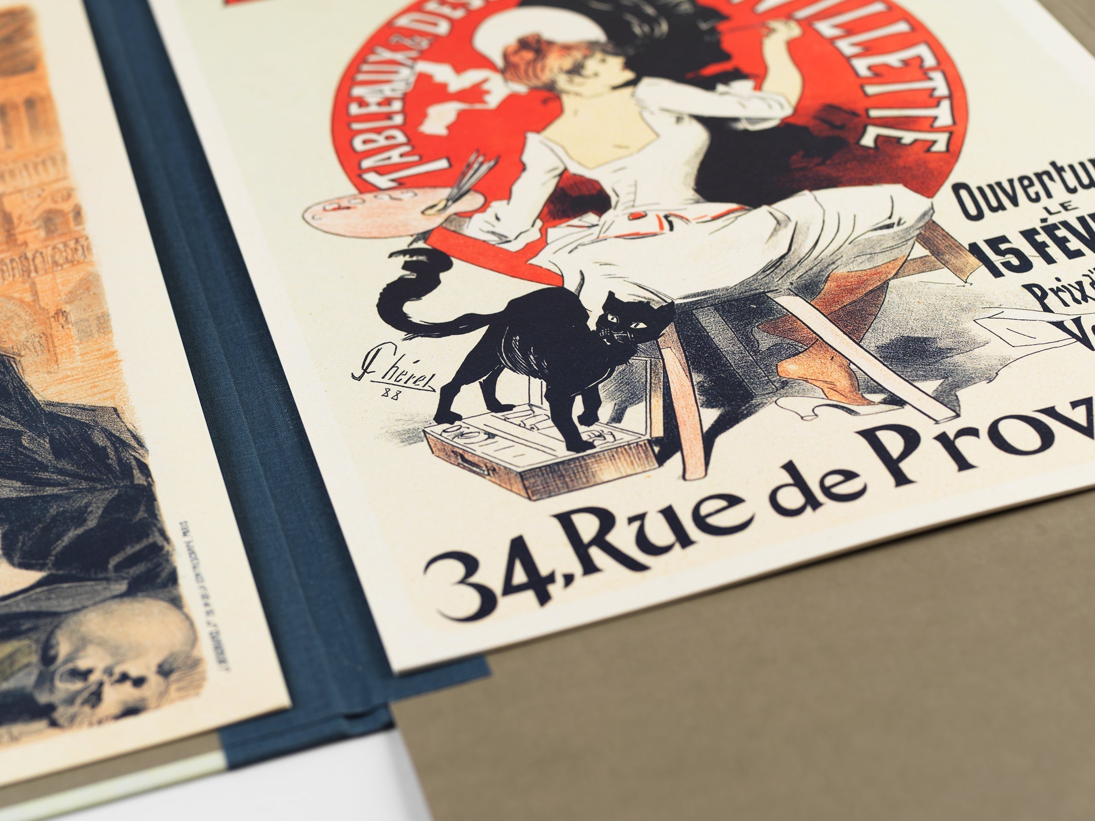 Art portfolios - Paris Poster 1900
