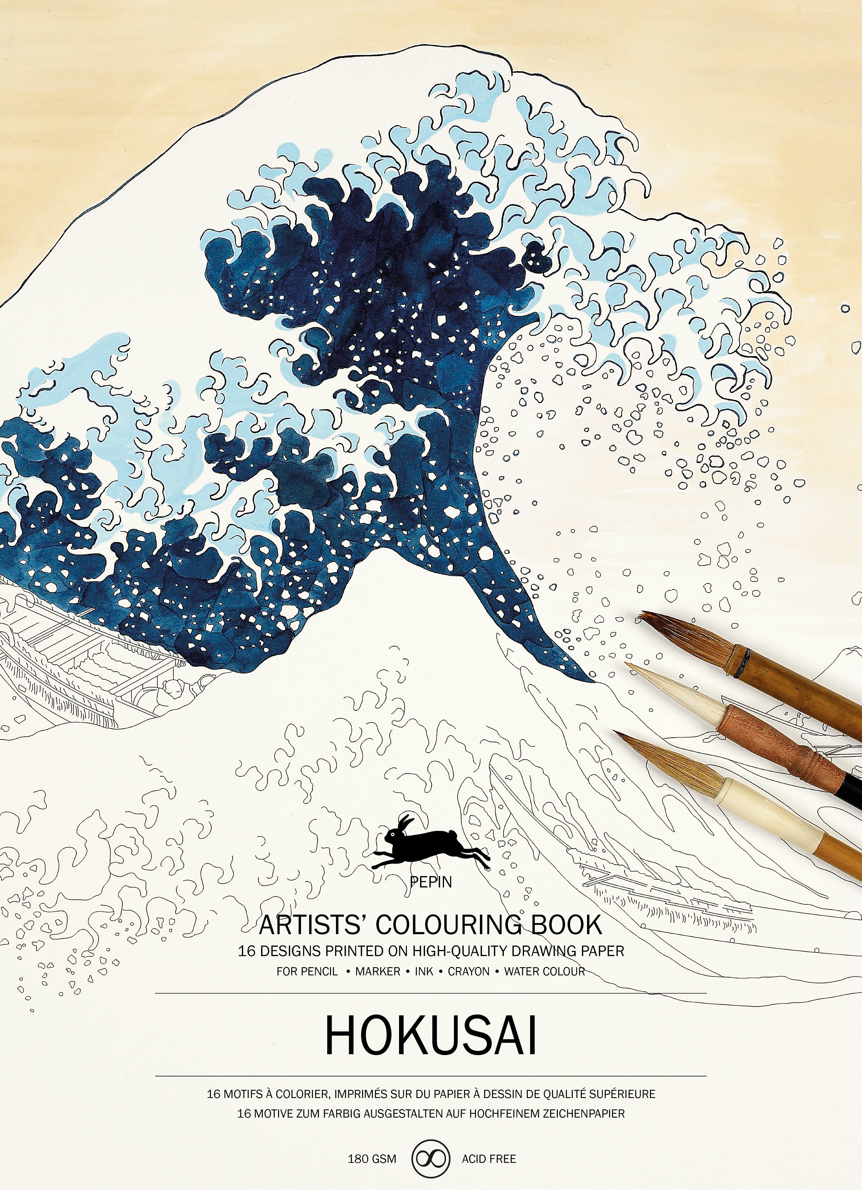 Artists’ Colouring Book - Hokusai