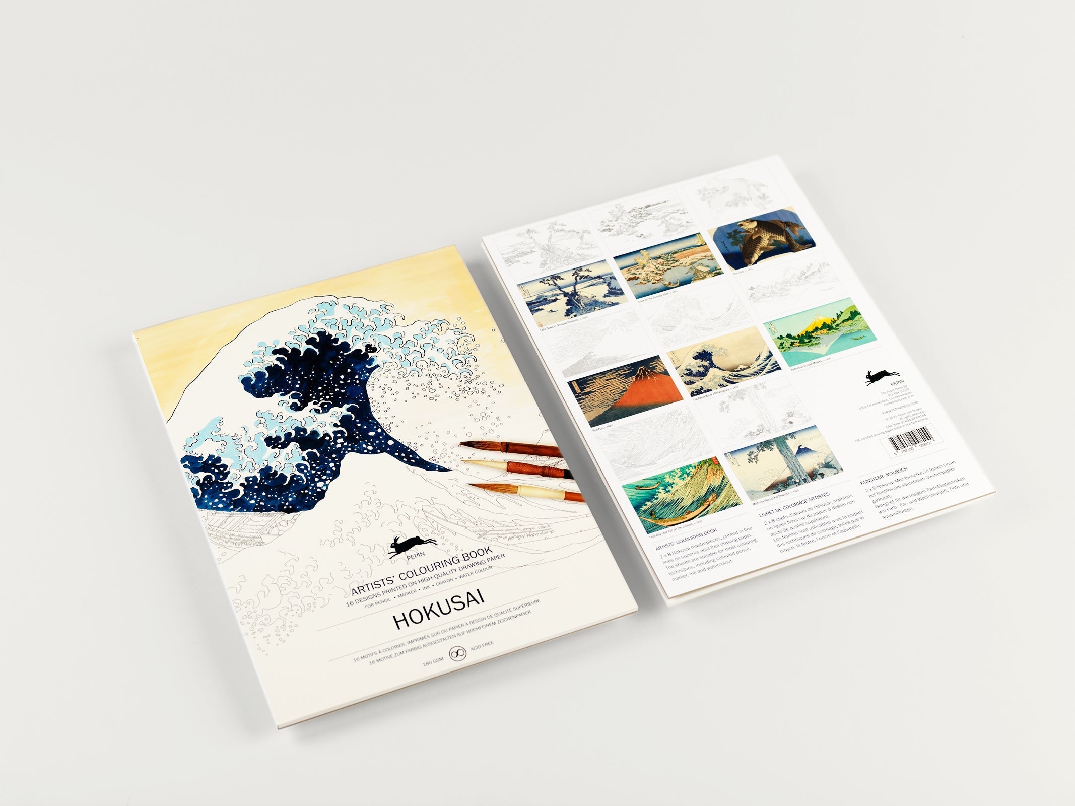 Artists’ Colouring Book - Hokusai
