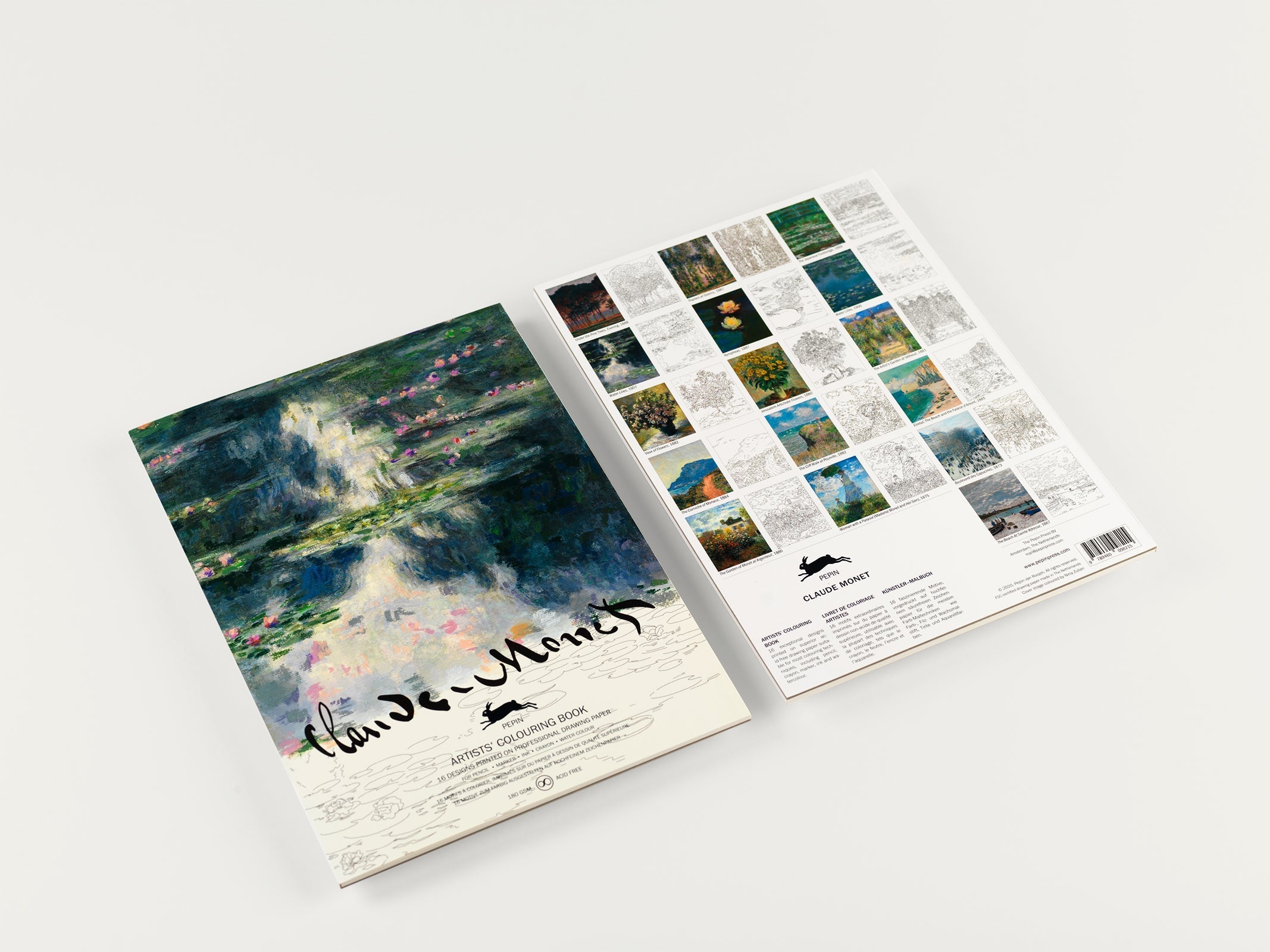 Artists’ Colouring Book - Claude Monet