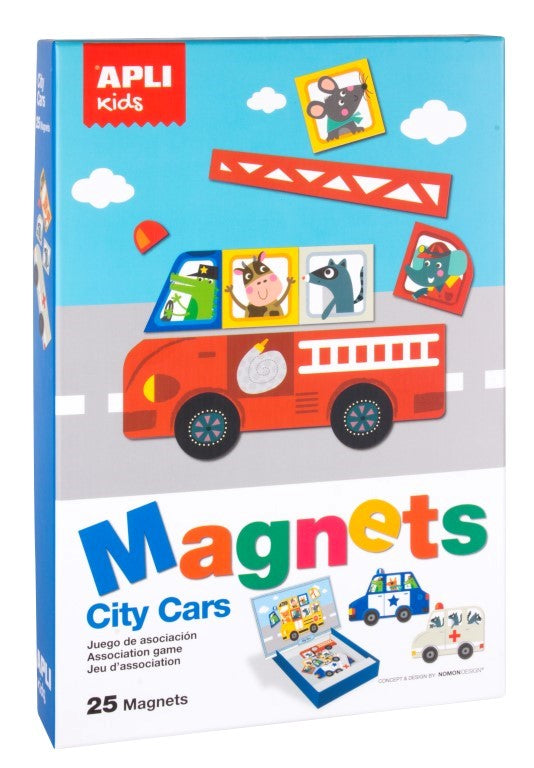 Apli Kids Μαγνητικό κουτί - Οχήματα