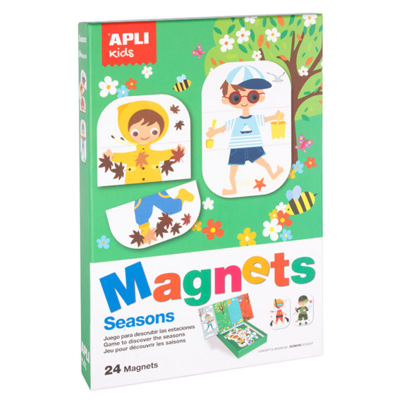 Apli Kids Μαγνητικό Κουτί - Εποχές