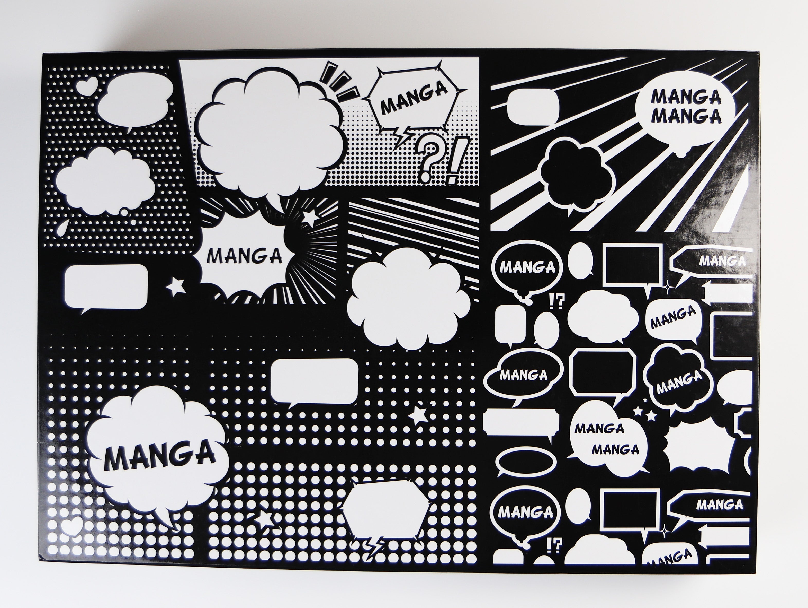 Lightbox LED και κάρτες με σχέδια Manga